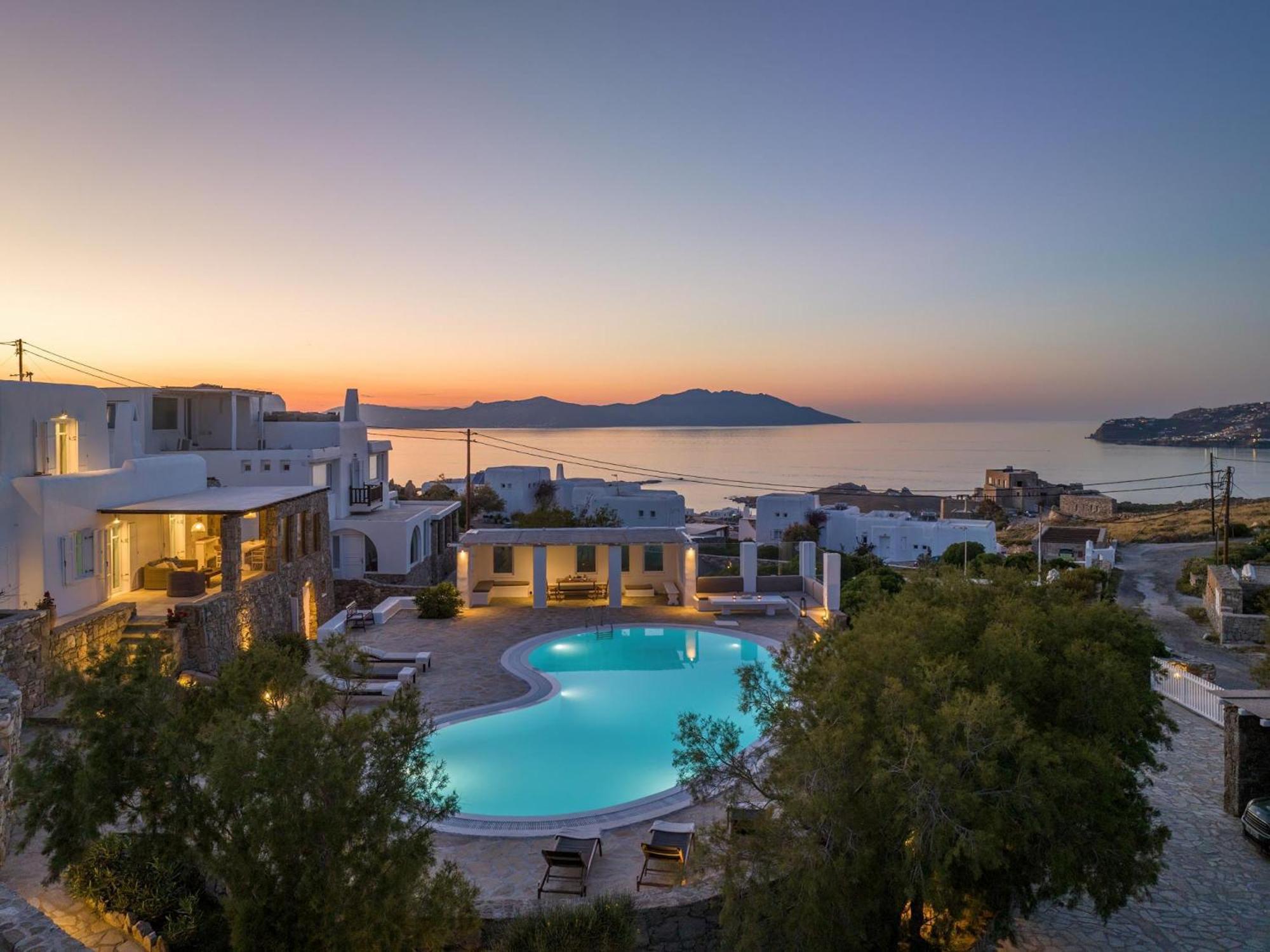 Villa Zanetti Mykonos Agios Ioannis Diakoftis Exteriör bild