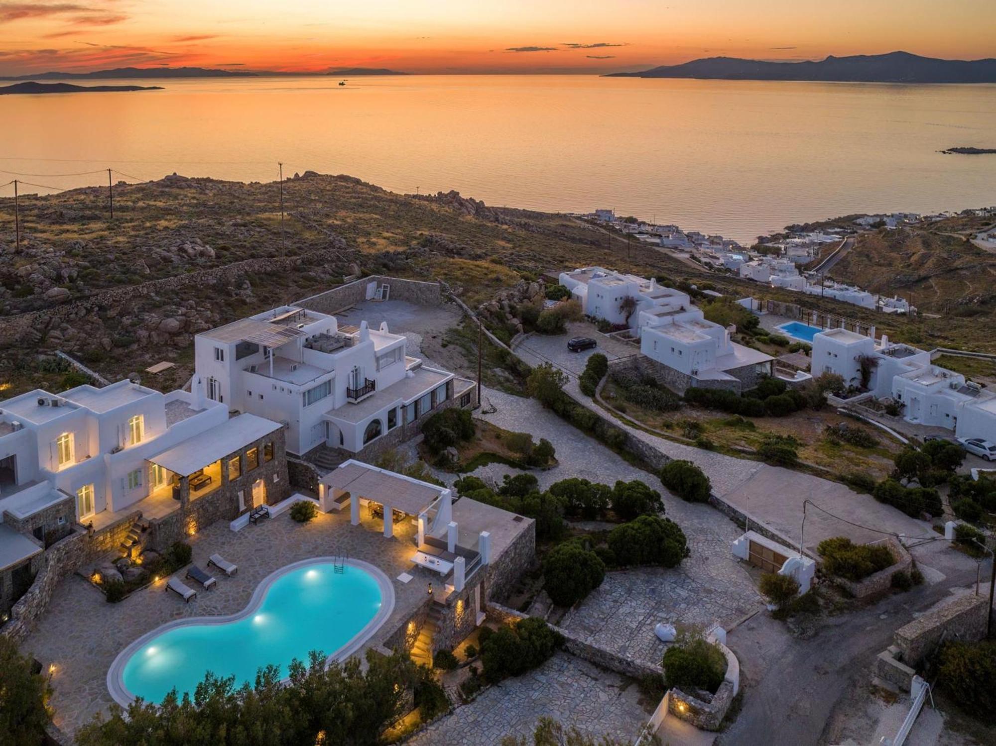 Villa Zanetti Mykonos Agios Ioannis Diakoftis Exteriör bild