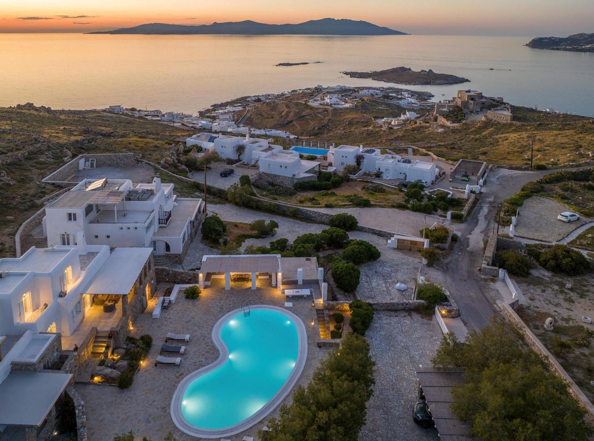 Villa Zanetti Mykonos Agios Ioannis Diakoftis Exteriör bild