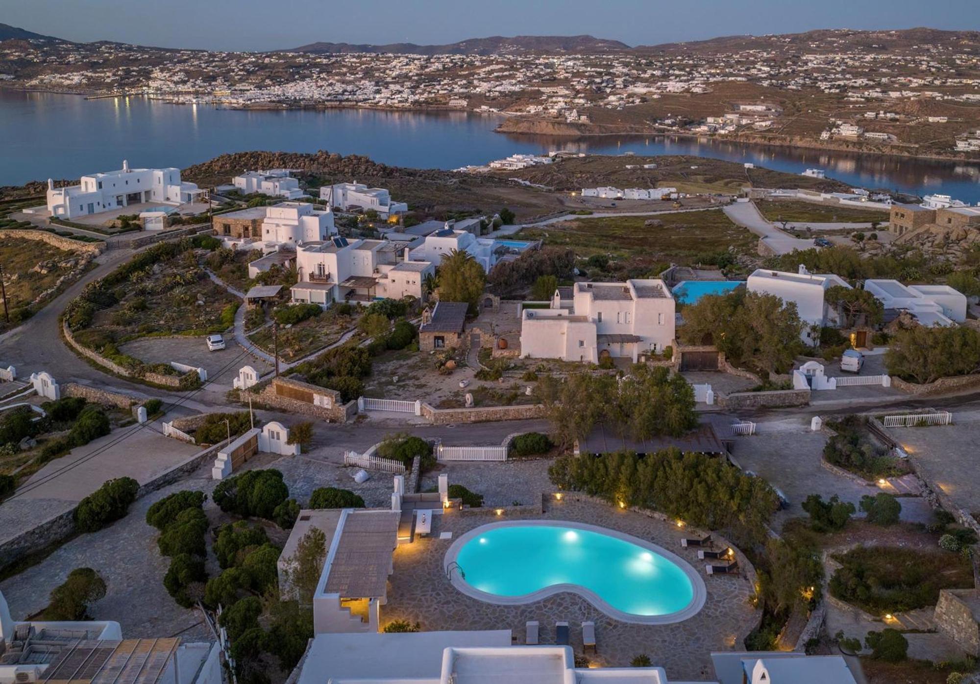Villa Zanetti Mykonos Agios Ioannis Diakoftis Exteriör bild