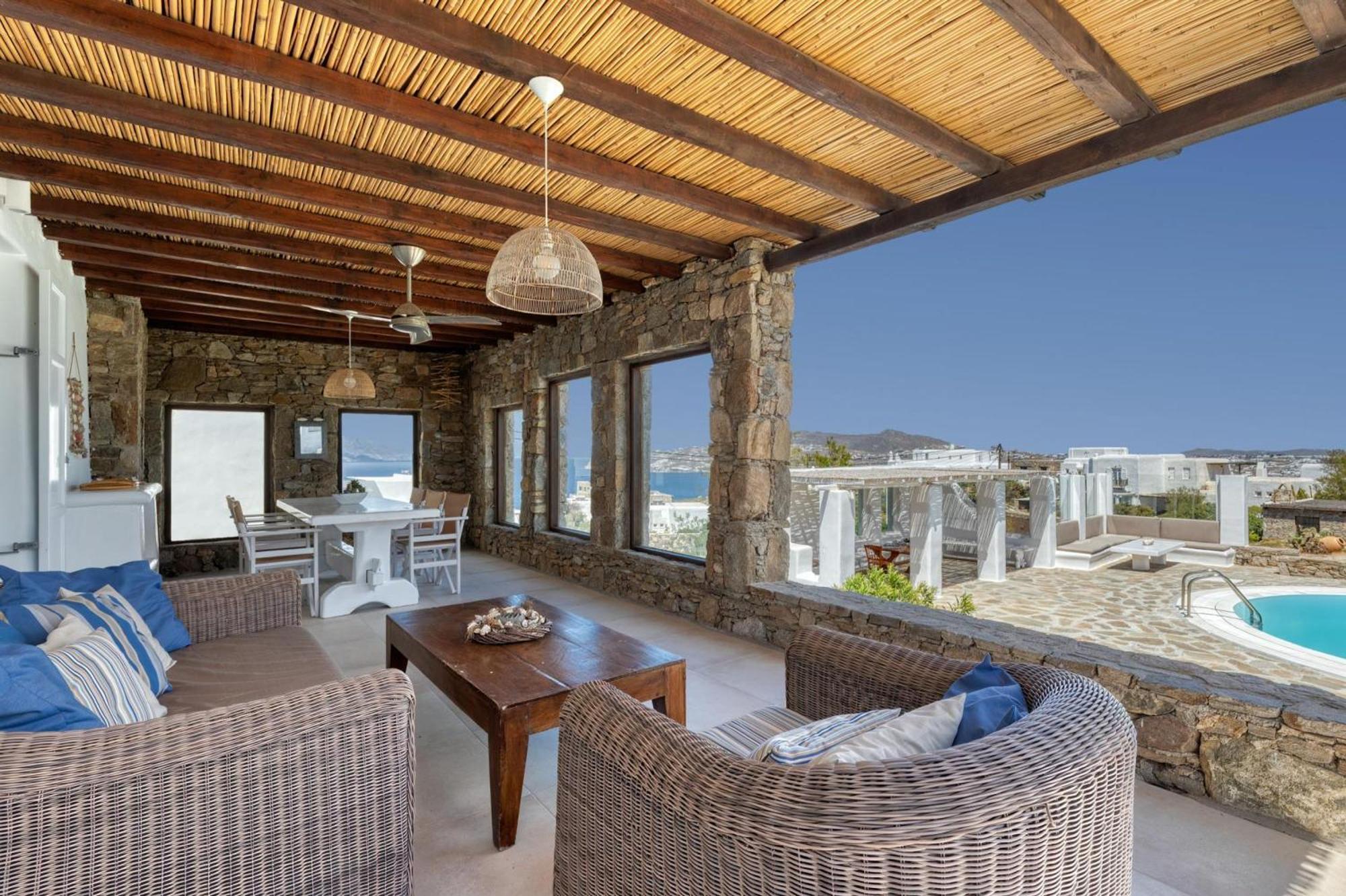 Villa Zanetti Mykonos Agios Ioannis Diakoftis Exteriör bild