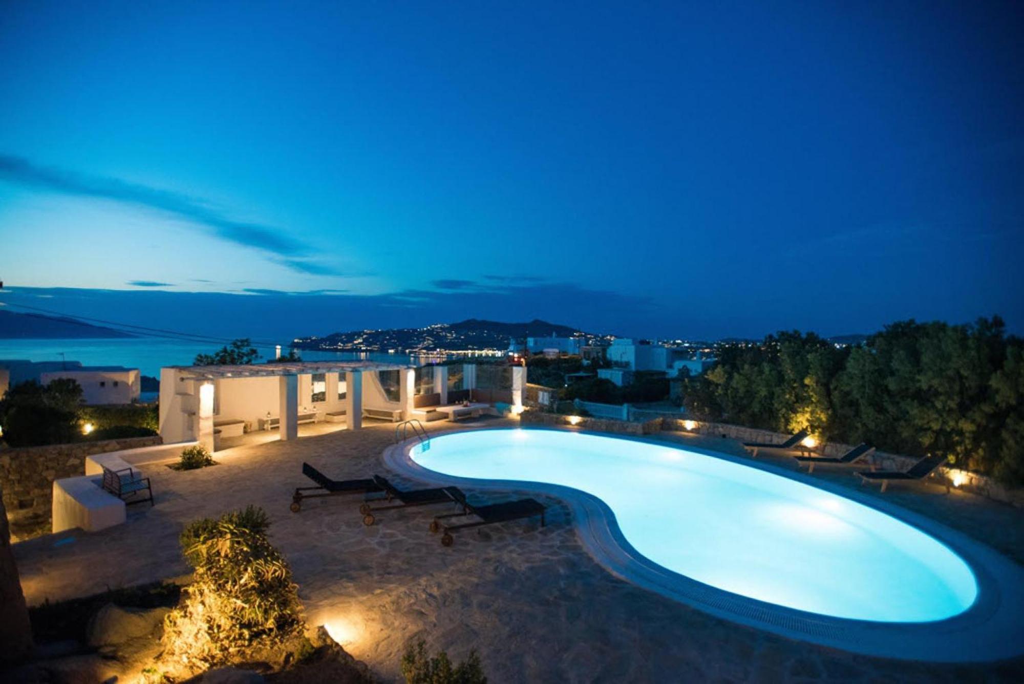 Villa Zanetti Mykonos Agios Ioannis Diakoftis Exteriör bild